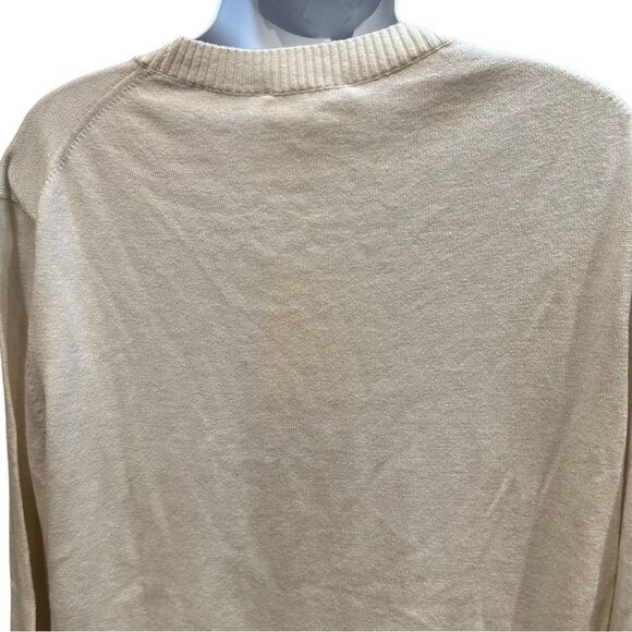Everlane Men’s The No-Sweat Sweater Uniform Heather Canvas Large New with Tag - Picture 10 of 15